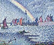 Paul Signac Entrance to the Port of Honfleur china oil painting artist